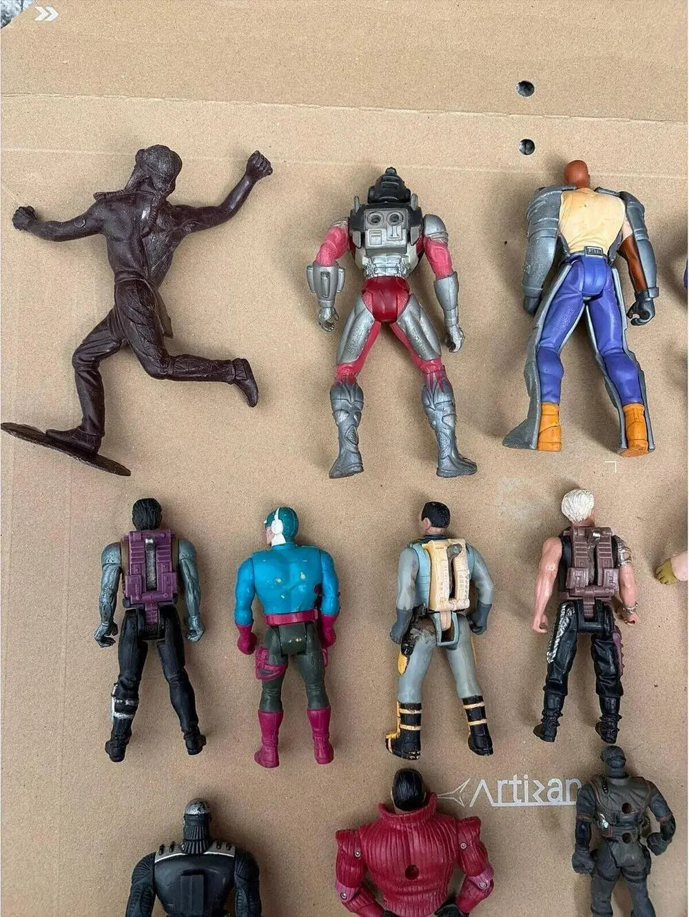 Vintage Toy lot / 80’s - 90’s action figures gi Joe robo cop beetle juice